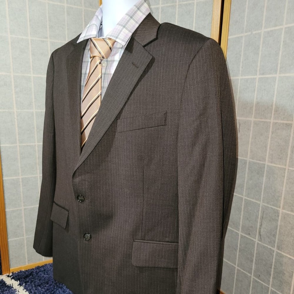 K STAFFORD CLASSIC FIT BROWN